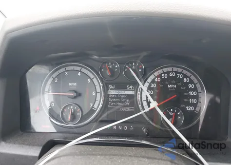 2012 Ram 1500 Slt из США, поврежденный, VIN 1C6RD7LT2CS215129